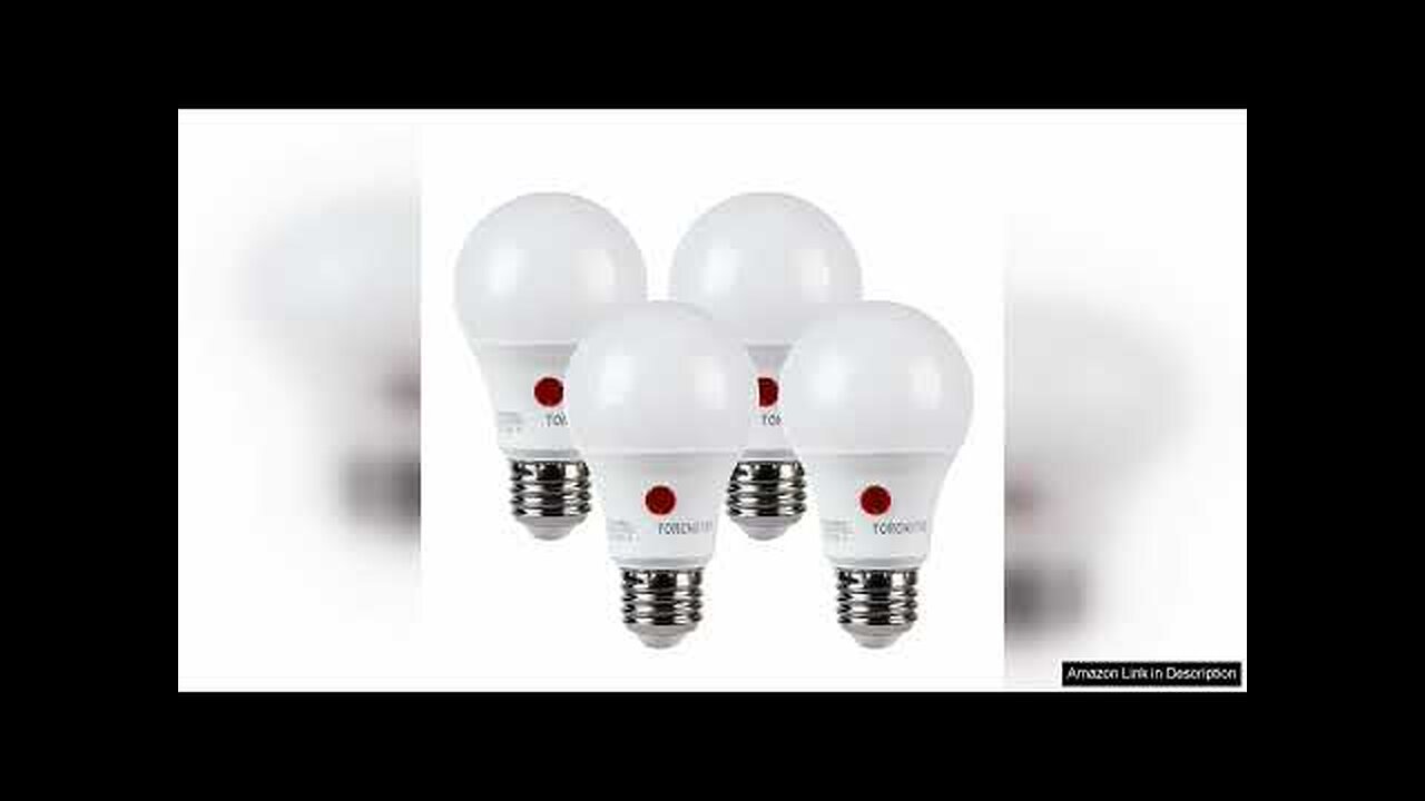 TORCHSTAR Dusk to Dawn Light Bulbs Outdoor, Sensor A19 LED Light Bulb, Review