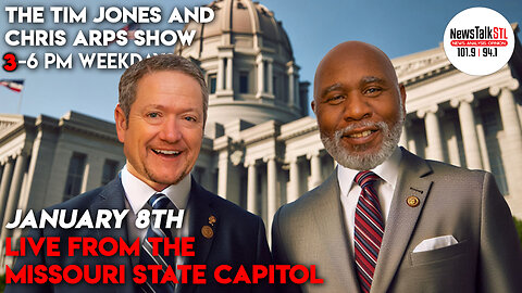 The Tim Jones and Chris Arps Show LIVE from the Capitol! 01.08.2025