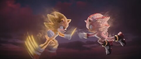 Super Sonic Vs Super Shadow Fight Scene | SONIC THE HEDGEHOG 3 (2024) Movie CLIP HD