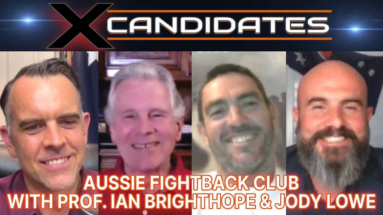 Prof. Ian Brighthope & Jody Lowe Interview - Aussie Fightback Club - X-Candidates 106