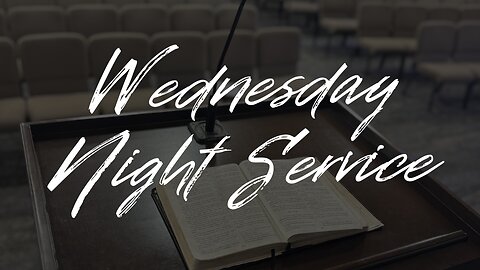 01-01-25 - Wednesday Evening Service