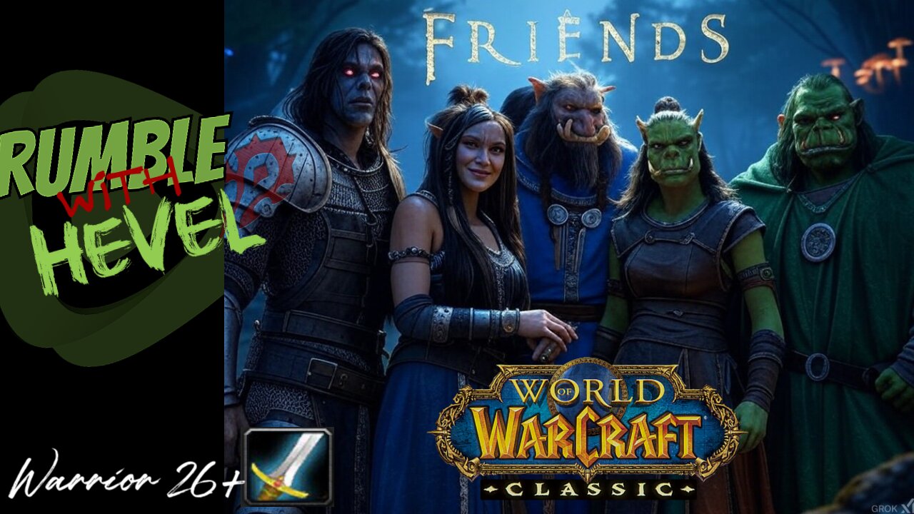 Ride with Hevel, Fly with Hevel, Die with Hevel.... AND FRIENDS This Friday Night In Azeroth!