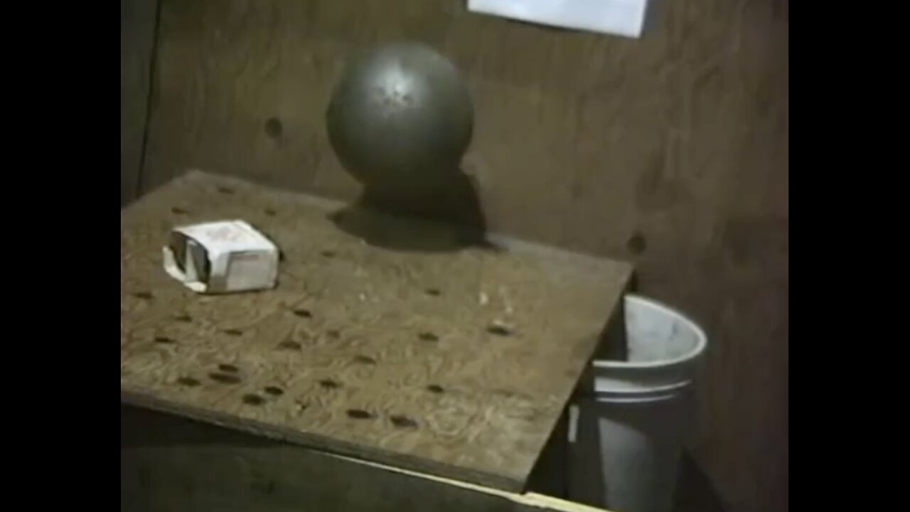Hutchison Effect 80-pound Mill Ball Levitating Up and Down for 10 Minutes