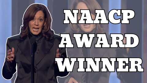 **"Kamala Harris at the NAACP Awards: Inspiring or Just More Talk?"**