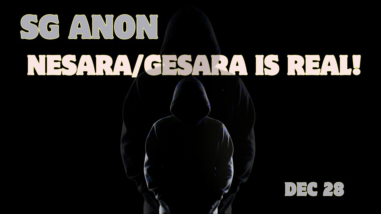 SG Anon: The Military’S Secret Plan Revealed – Nesara/Gesara Is Real!!!