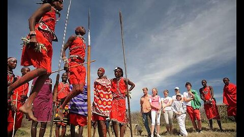 The Massai tribe in Kenya, East Africa.