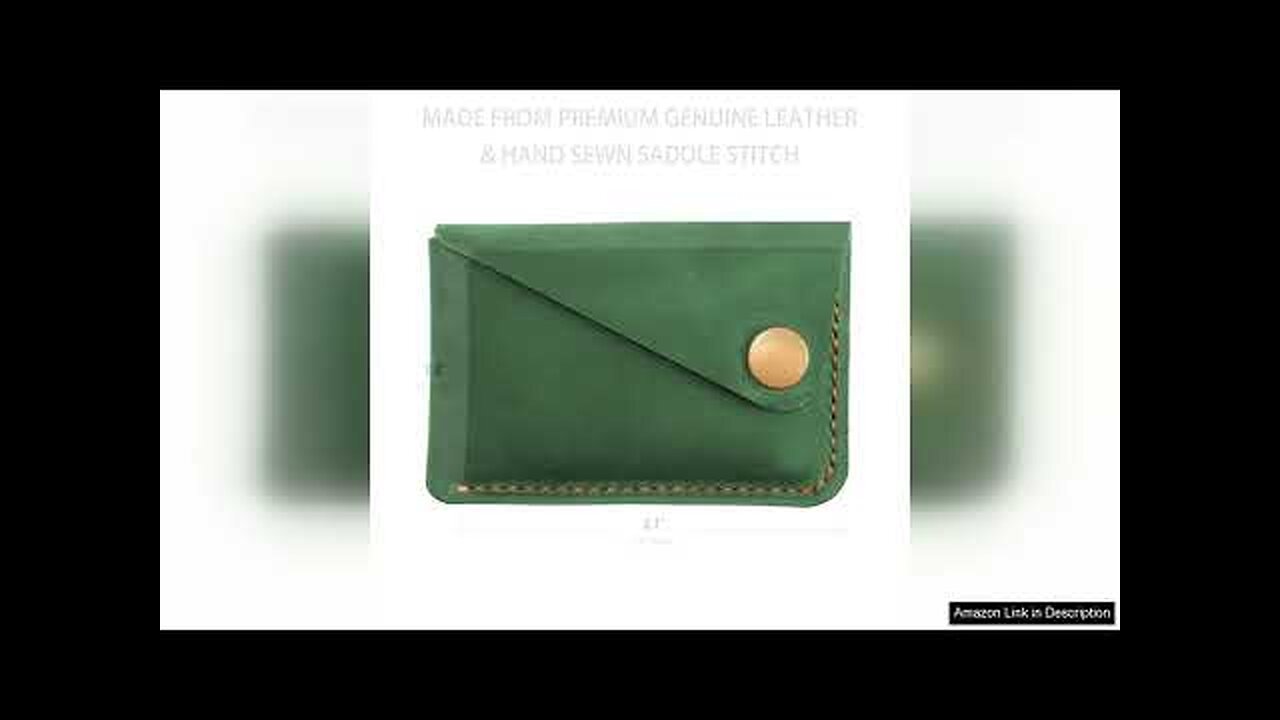 Leather Card Holder Credit Card Wallet Front Pocket Wallet Slim Wallet Cardholder Review