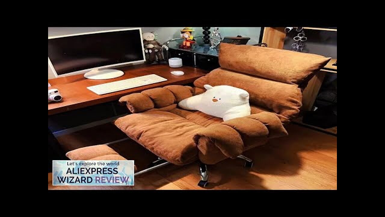 Home computer chair comfortable sedentary sofa bedroom desk chair study and office Review