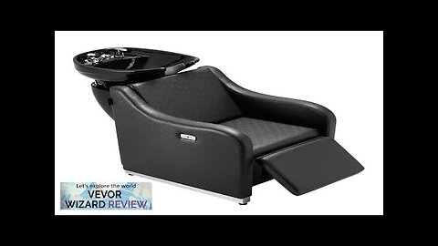 VEVOR Shampoo Backwash Chair 661.4LBS Loading Barbershop Hair Washing Station with Electric Review