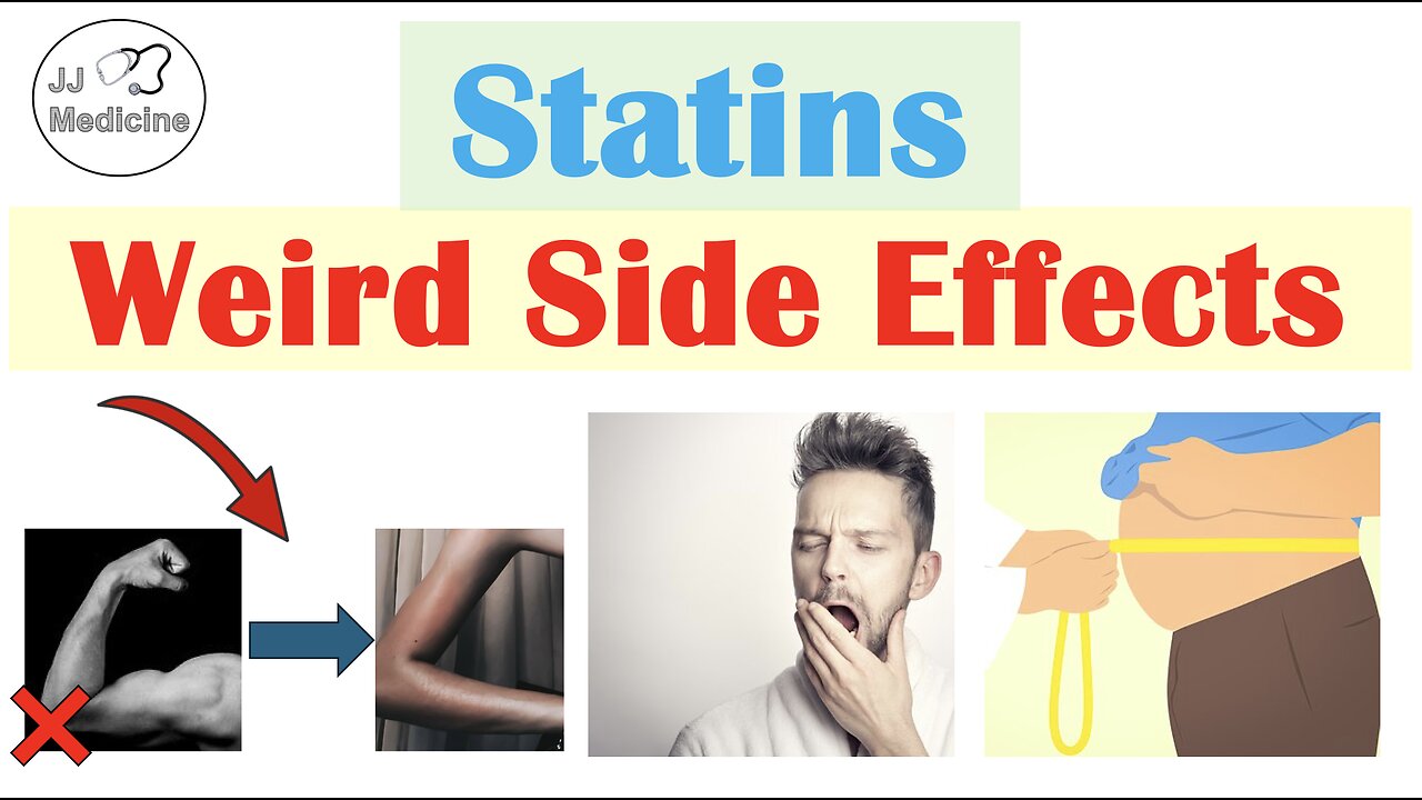 Statins Weird Side Effects (Skin, Hormonal, Psychiatric) & Why They Occur