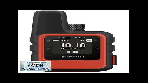 Garmin inReach Mini 2 Lightweight and Compact Satellite Communicator Hiking Handheld Review