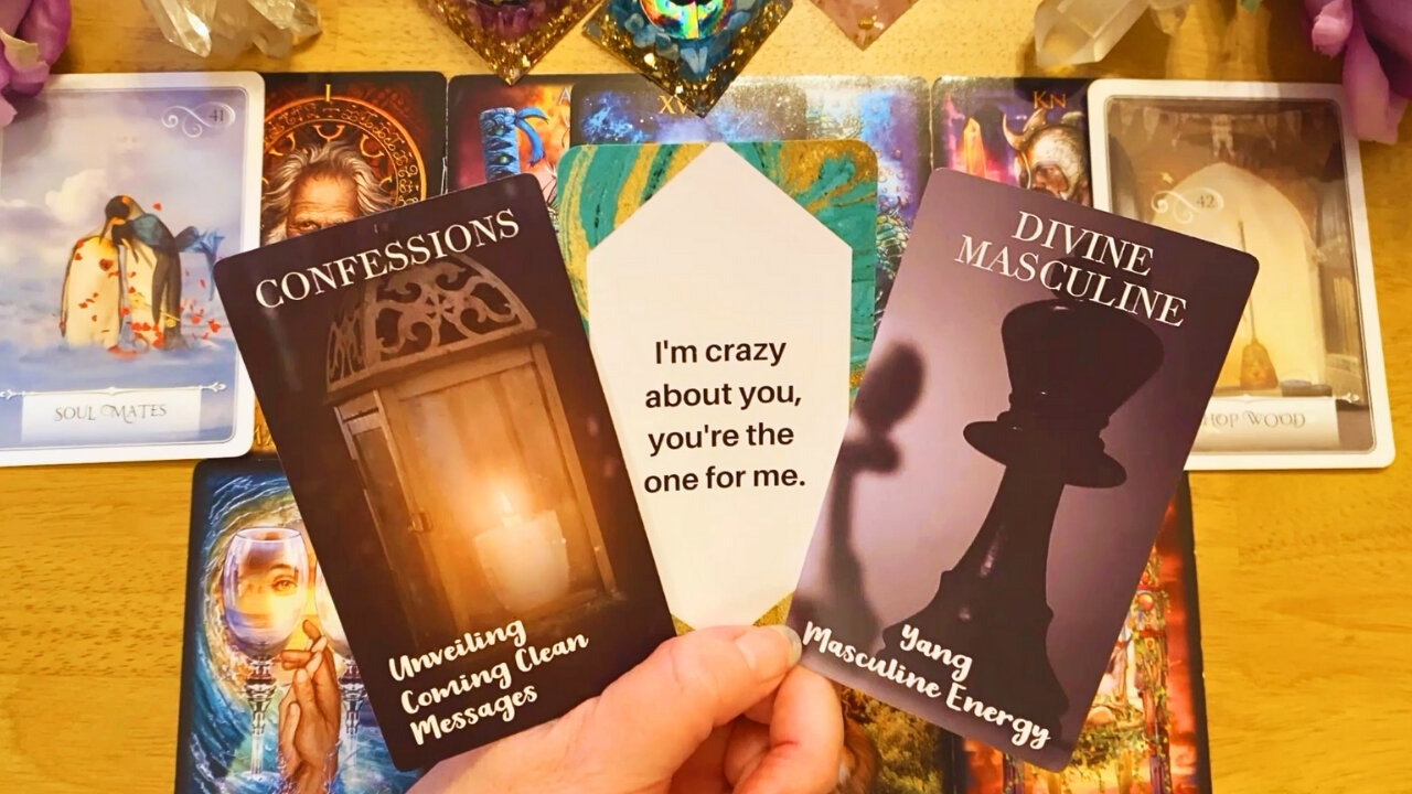 DIVINE MASCULINE CONFESSION ♥️ THEY ARE CRAZY ABOUT YOU! 😍 [CHANNELED LOVE MESSAGE] 😘