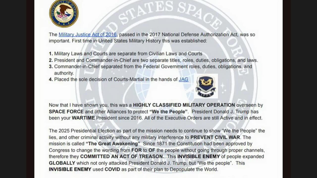 Space Force PDF = Unofficial document