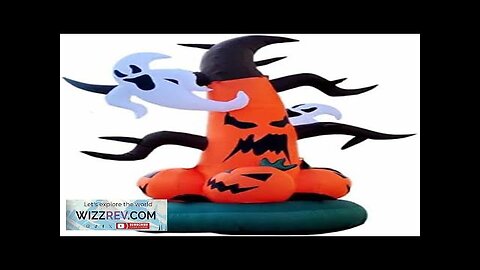 Halloween Inflatable Scary Tree withwith Build-in led for Halloween Party Indoor Outdoor Review