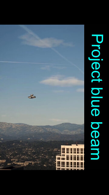 Project blue beam 🤯🤦‍♂️ The shadow government is not wasting time.