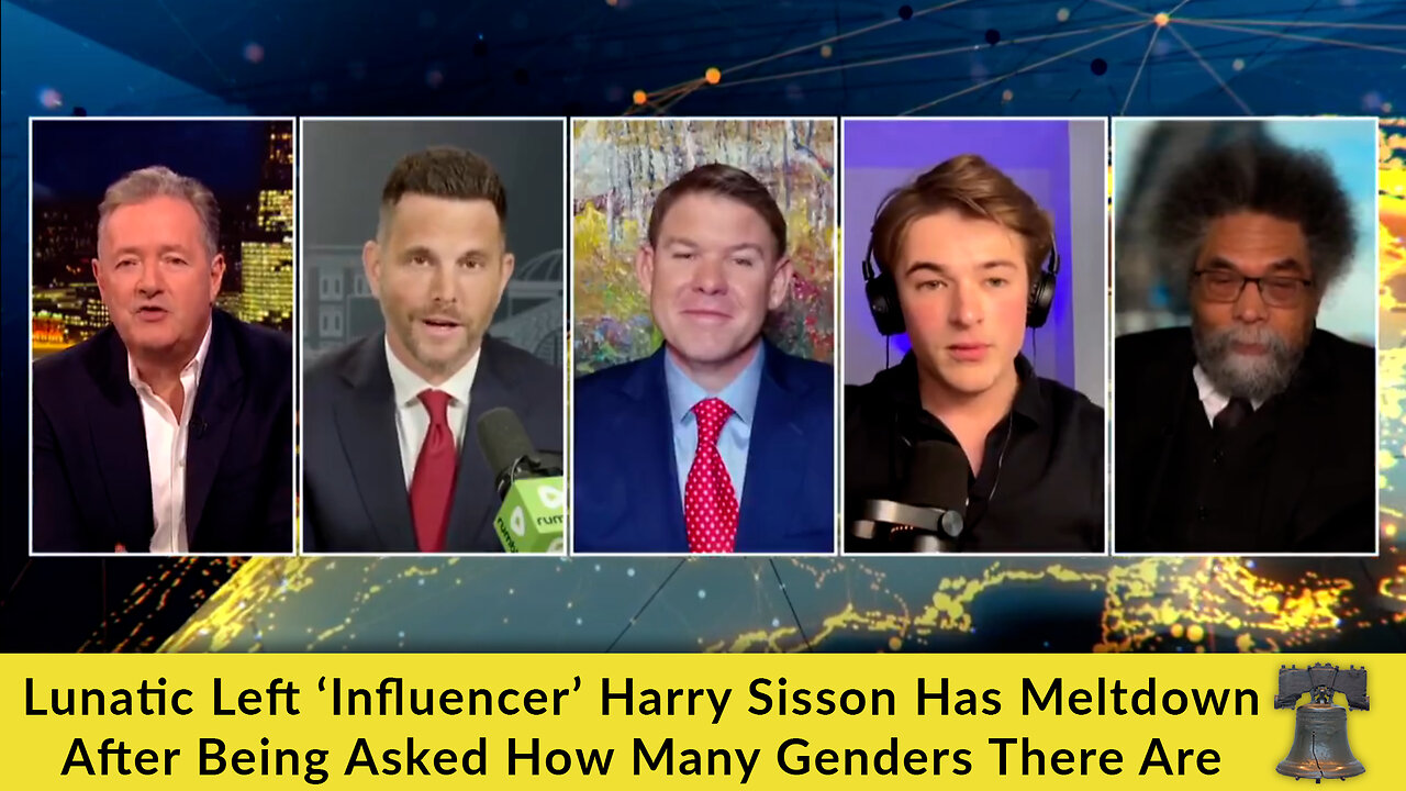 Lunatic Left 'Influencer' Harry Sisson Has Meltdown After Being Asked How Many Genders There Are