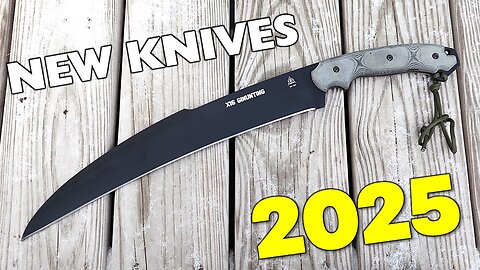 Best New 2025 Knives? | Tops USA Machete & CJRB Pyrite in AR-SFII Steel | AK Blade