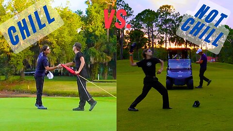 How to Play Golf The Chill Way VS. Not Chill Way