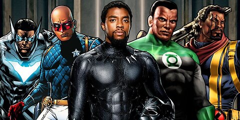 FAMOUS TV SHOWS, MOVIES, AND COMICS ARE PORTRAYING THE HEBREW ISRAELITE MEN AS THE REAL SUPERHEROES