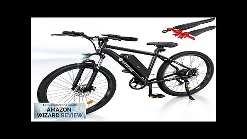 M10 Electric Bike Adult 500W 26"Commuting Electric Mountain Bike 20MPH Max Range Review