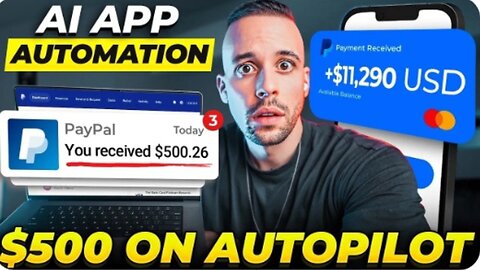 Earn $500 Daily on Autopilot with AI App Automation! (No Experience Needed)"