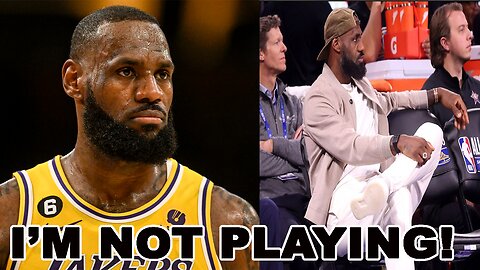 NBA players and fans RIP LeBron James for REFUSING TO PLAY in All Star Game at the LAST MINUTE!