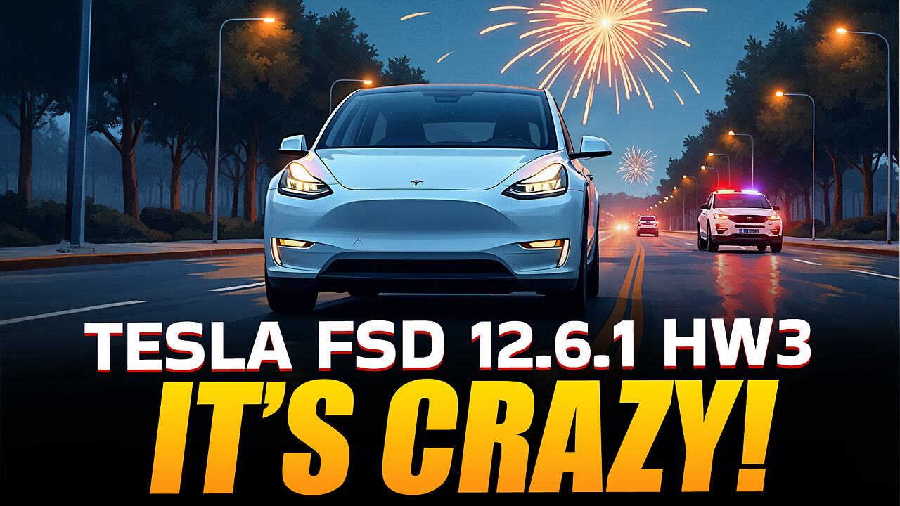 Tesla FSD 12.6.1 Does WHAT?! (You Won't Believe This!)