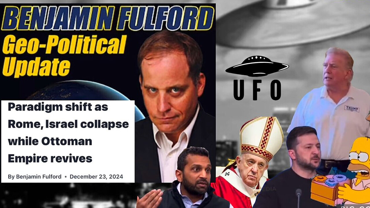 UFO - Benjamin Fulford Geopolitical Update Weekly - MUST SEE