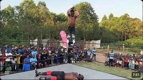 Nemesis vs Jordan loverine! Sgw match Ugandan wrestling 15 Feb 2025