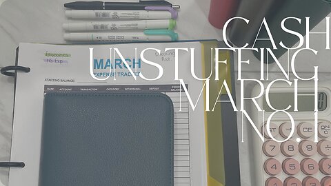 Cash Unstuffing | March No. 1