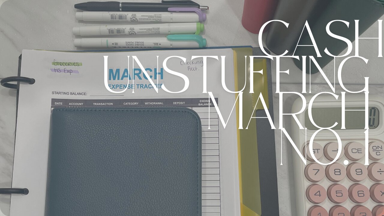 Cash Unstuffing | March No. 1