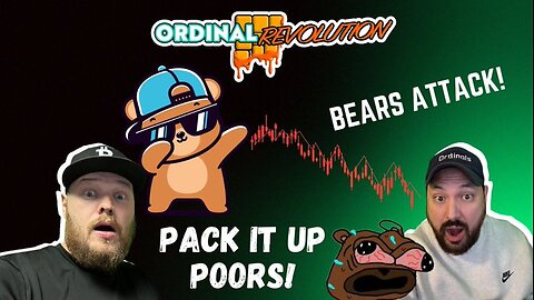 BEARS ATTACK BITCOIN & CRYPTO! (Is It Time To Pack it Up?)