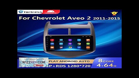 4G+64G For Chevrolet Aveo 2 Sonic T300 2011-2015 Car Radio Multimedia Player Review