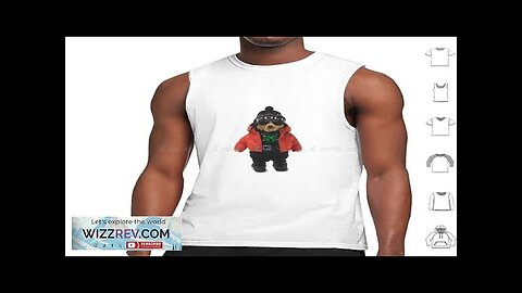 School Hip Hop Blazer Tank Tops Vest Sleeveless Panda Bear Animal Love Review