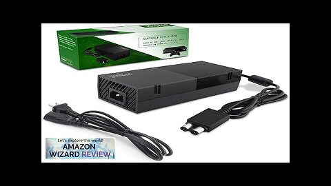 Ponkor Power Supply for Xbox One, AC Cord Replacement Power Brick Adapter Review