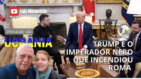10 MAR 2025 - TRUMP É O IMPERADOR NERO QUE INCENDIOU ROMA