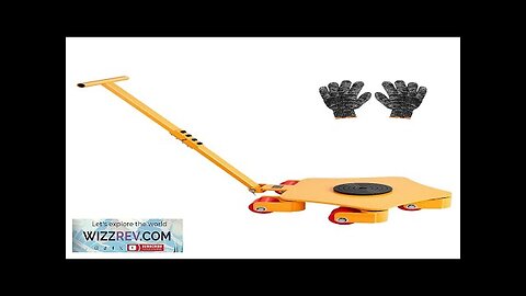 Machine Skate 8800 lbs Machinery Moving Skate with Handle 360° Rotation Review