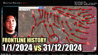 RUSSIA WON 2024~! So much had happened... COMPARING MAPPING from 1 Jan to 31 Dec | Frontline History