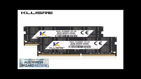 Kllisre DDR3 DDR4 8GB 4GB 16GB Laptop Ram 1333 1600 2400 2666 Review