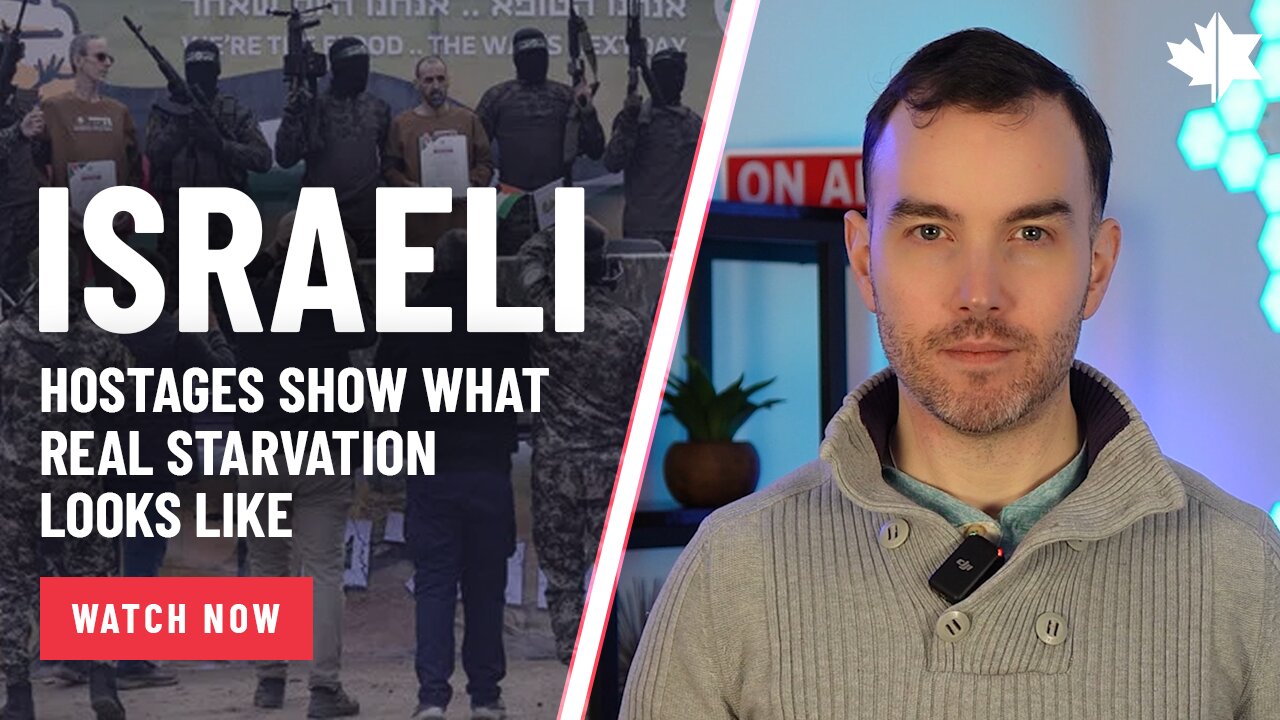 Israeli Hostages Show What Real Starvation Looks Like