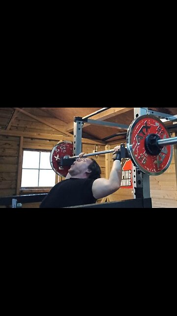 3x8 72.5 Kg Paused AD Press. Last Set.