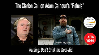 The Clarion Call reacts to Adam Calhoun's “Rebels” #lyricvideo , #reaction, #acal,