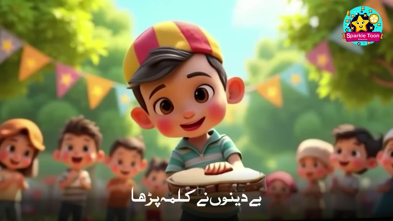 hasbi rabbi jallallah full naat ｜ حسبي ربي جلّ الله｜ la ilaha ila allah | Sparkle toon studio