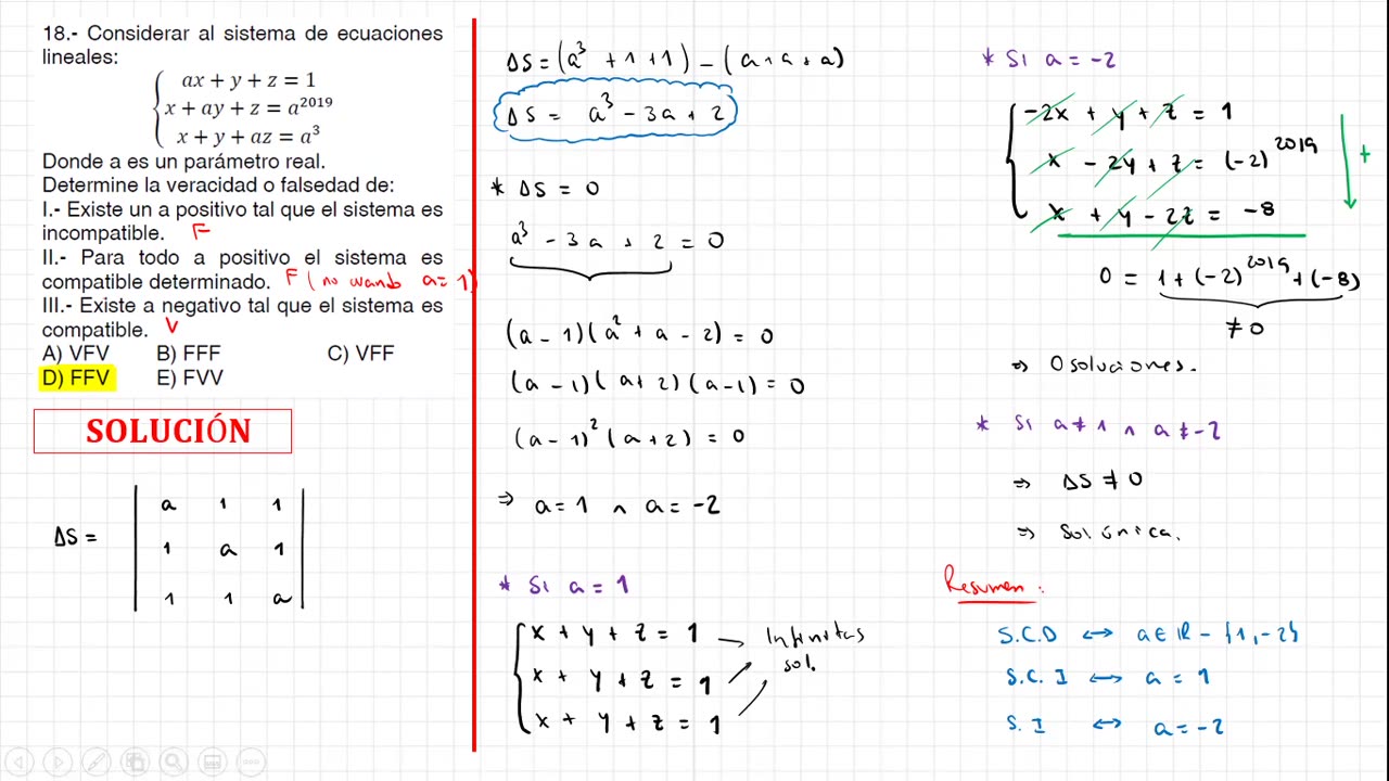 ASEUNI ANUAL 2021 | Semana 27 | Álgebra
