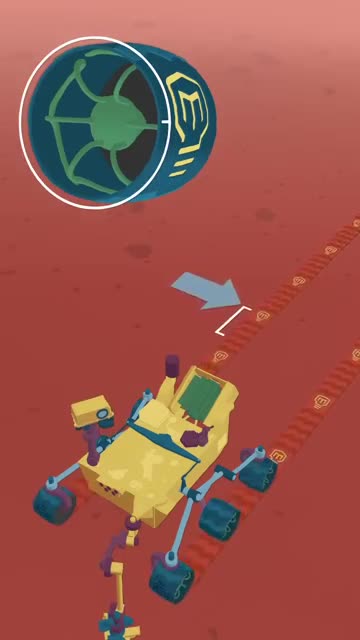 Hidden message on Mars