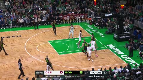 NBA - IT HAPPENS THAT QUICKLY IN BOSTON 🍀