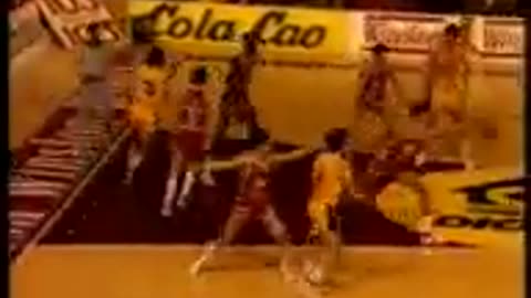 "Cai Zaragoza vs Jugoplastika Split" Copa KORAC 1987/88 (06 de Enero, 1988)