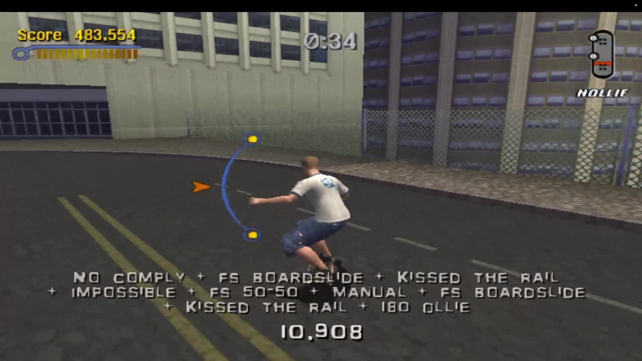 Rio - 592,258 points (THPS3) [GameCube]