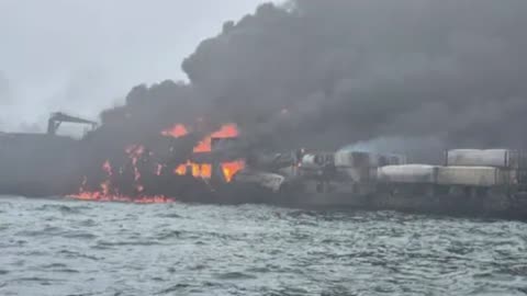 Ships Play Bumper Cars, Set North Sea on Fire! east yorkshire