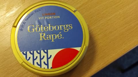 Göteborgs Rapé Lingon Vit Portion